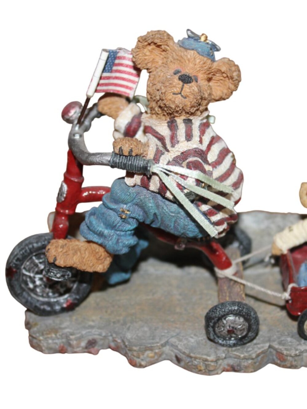 Boyds Bears Ross Betsy Everybody Loves a Parade 4th of July USA Figurine #227809 - Picture 9 of 9